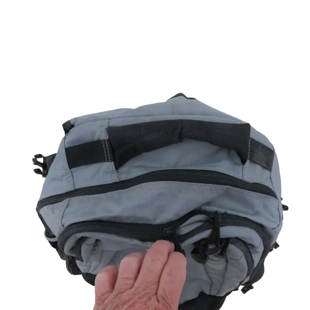 Outdoor Products Backpack Gray with Multiple Pockets for School, Camping, Books